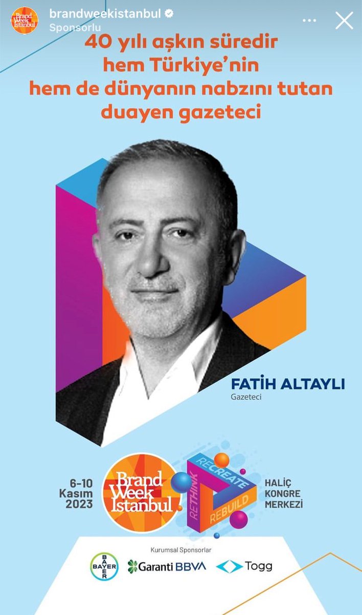 zekibahce's tweet photo. TOGG'un olduğuna inanmayan, palavra diyen İnsanlara yalan söylüyorlar diyen Fatih Altaylı.

TOGG ne yapmış "40 yılın duayen gazetesi" diye Altaylı'ya sponsor olmuş.

Nevşin Mengi'ye İsmail Saymaz'a ne kadar muhalif varsa onlara da olun birer de araba hediye edin.
Yazık.. https://t.co/23lCDeAs2E