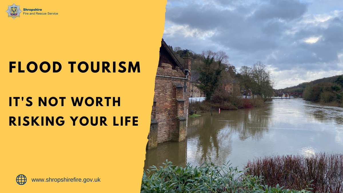 With river levels still high around the county, you may be tempted to go near or even enter the water for a closer look or a picture.

You do not know how deep the water is and what hazards may lie below the surface.

⚠️ Please stay away from the water ⚠️