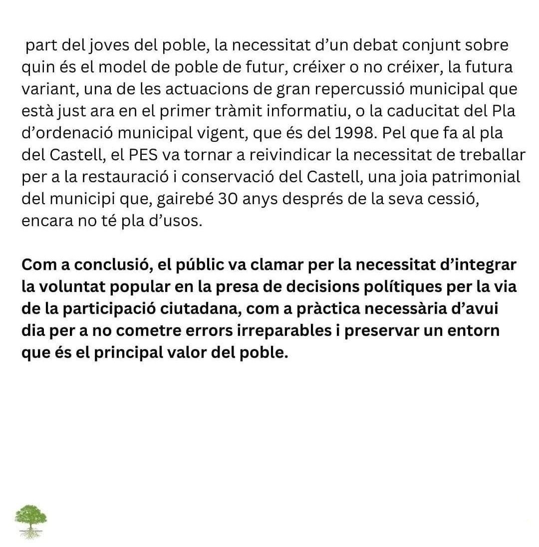 Plataforma d'Associacions i Entitats de Sentmenat tweet media