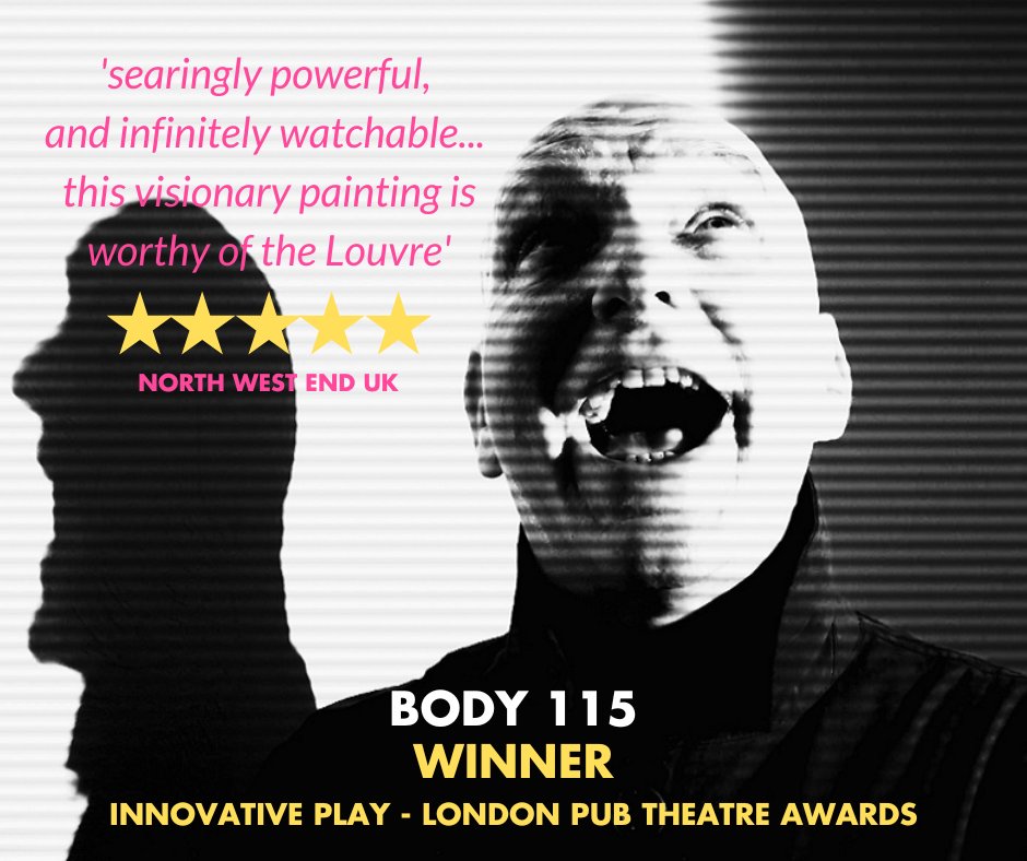 Congratulations to the Body 115 team - following two critically-acclaimed runs at the Hope this year, the production won the Innovative Play category at the <a href="/pubtheatres1/">LondonPubTheatres</a> awards last night!