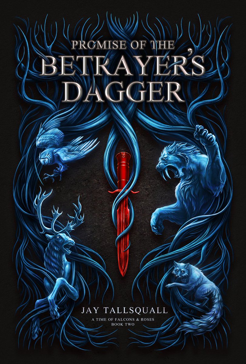 Tallsquall's tweet photo. ***RELEASE DAY!***

The day has arrived and Promise of the Betrayer's Dagger is LIVE!

For #AceWeek as always 100% the profits from my books go to @TrevorProject and local #LGBTQIA+ outreach here in FL. (~$4 across all formats). 

Link in comments to grab a copy!
🎨 @Jamie__Flack https://t.co/1Z6KR3bOLK