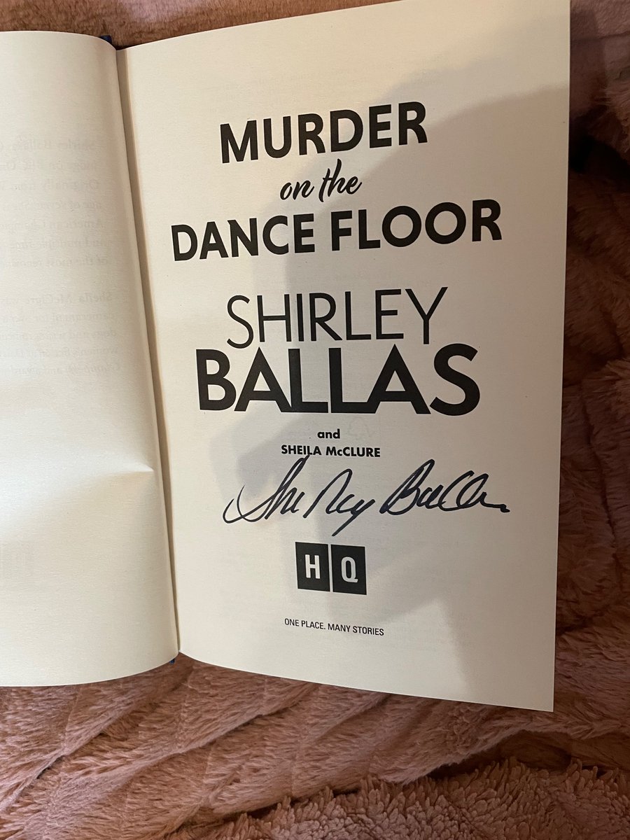 Just finished this @ShirleyBallas and loved it and really looking forward to the sequel 📚x