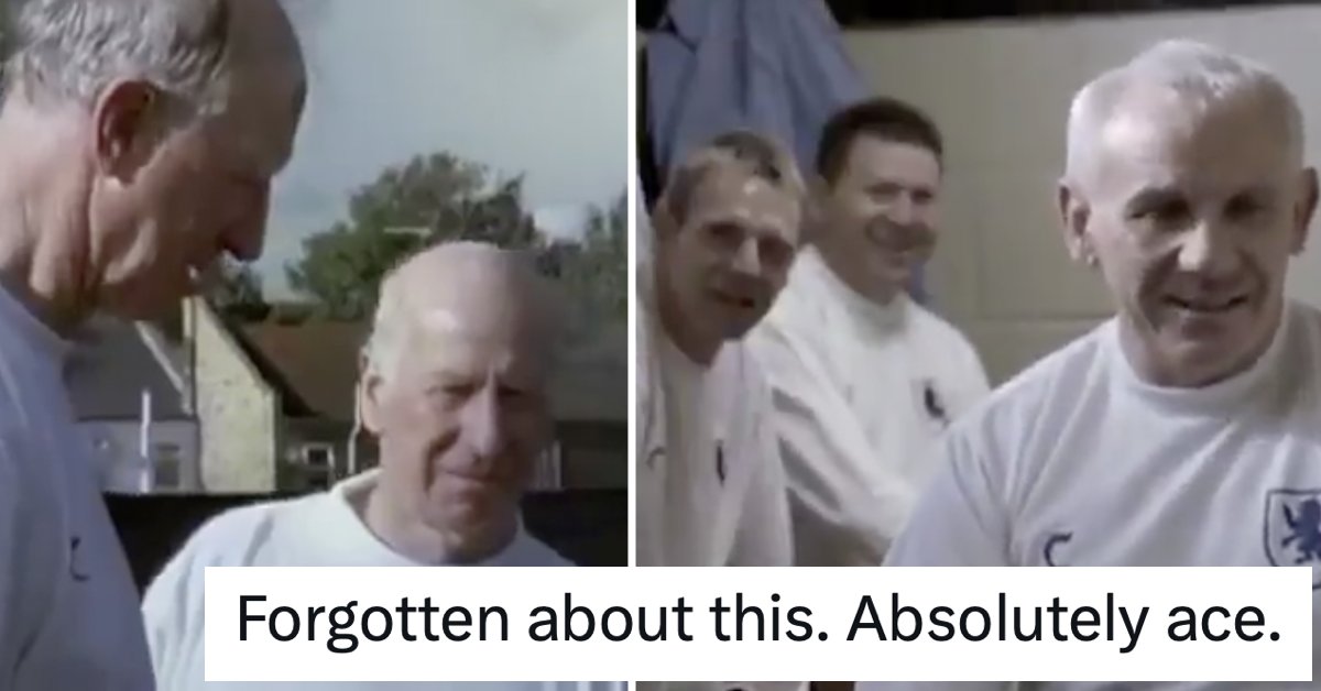 Sir Bobby Charlton’s death sent this old Carlsberg ‘pub team’ ad viral and it’s a wonderfully nostalgic watch
thepoke.com/2023/10/23/sir…