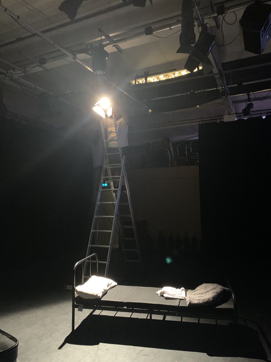 Get in!

No, literally. @adambottomley works his magic at the @PlaygroundW10 during the Get-in for  @NailedCreates’ acclaimed #qualityofmercyplay, starting tomorrow!

Tickets: theplaygroundtheatre.org.uk/projects/the-q…