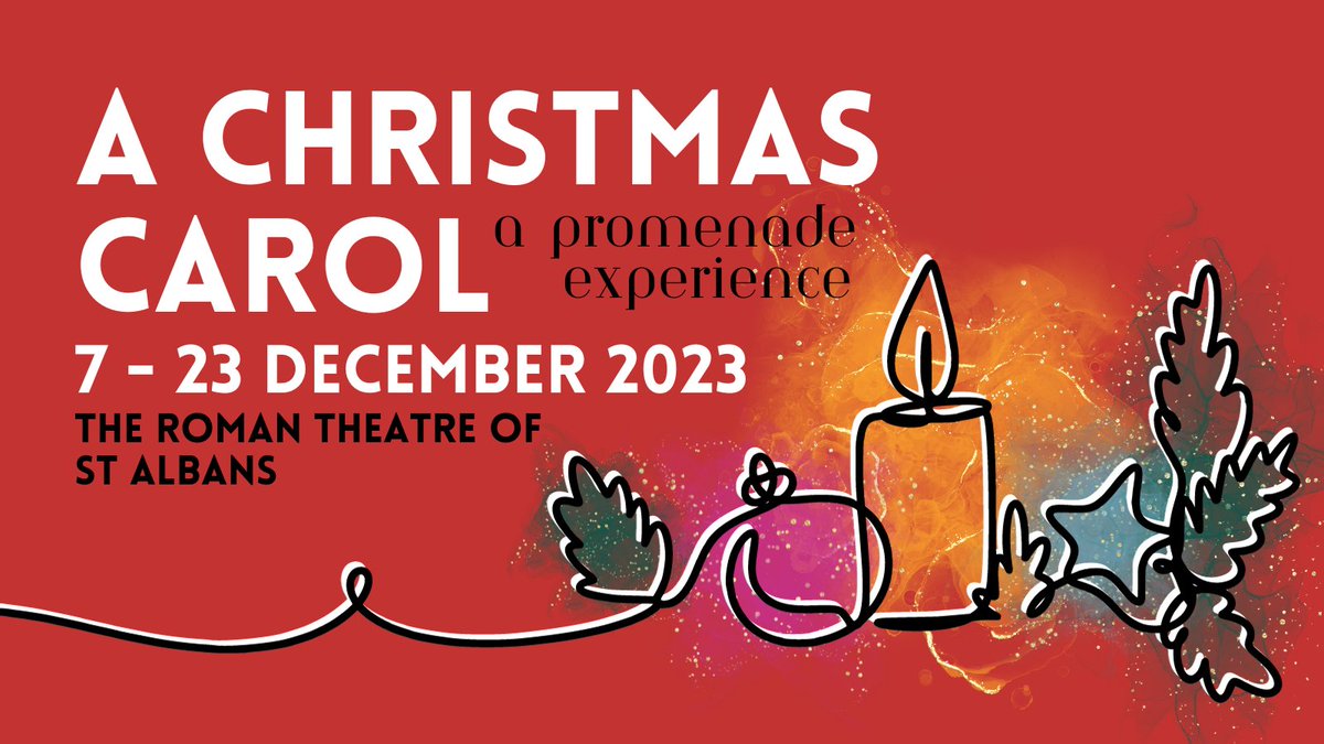 ✨OVO's A CHRISTMAS CAROL RETURNS!🎄
After 9 successful summer seasons at the Roman Theatre, OVO returns with their smash hit production at this most magical of venues: A Christmas Carol!  Featuring mulled wine and treats - we can't wait to see you there🎟️:bit.ly/3Q02z40