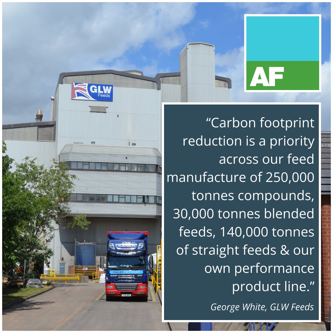 Supplying a lower #carbonfootprint on #farm.

AF supplier @GLWFEEDS has taken huge strides. From calculating their mill's carbon footprint, to 50% of their maize now grown within 40 miles.

Read the full AF Changemaker interview here: bit.ly/46FbQ93

#smarterprocurement