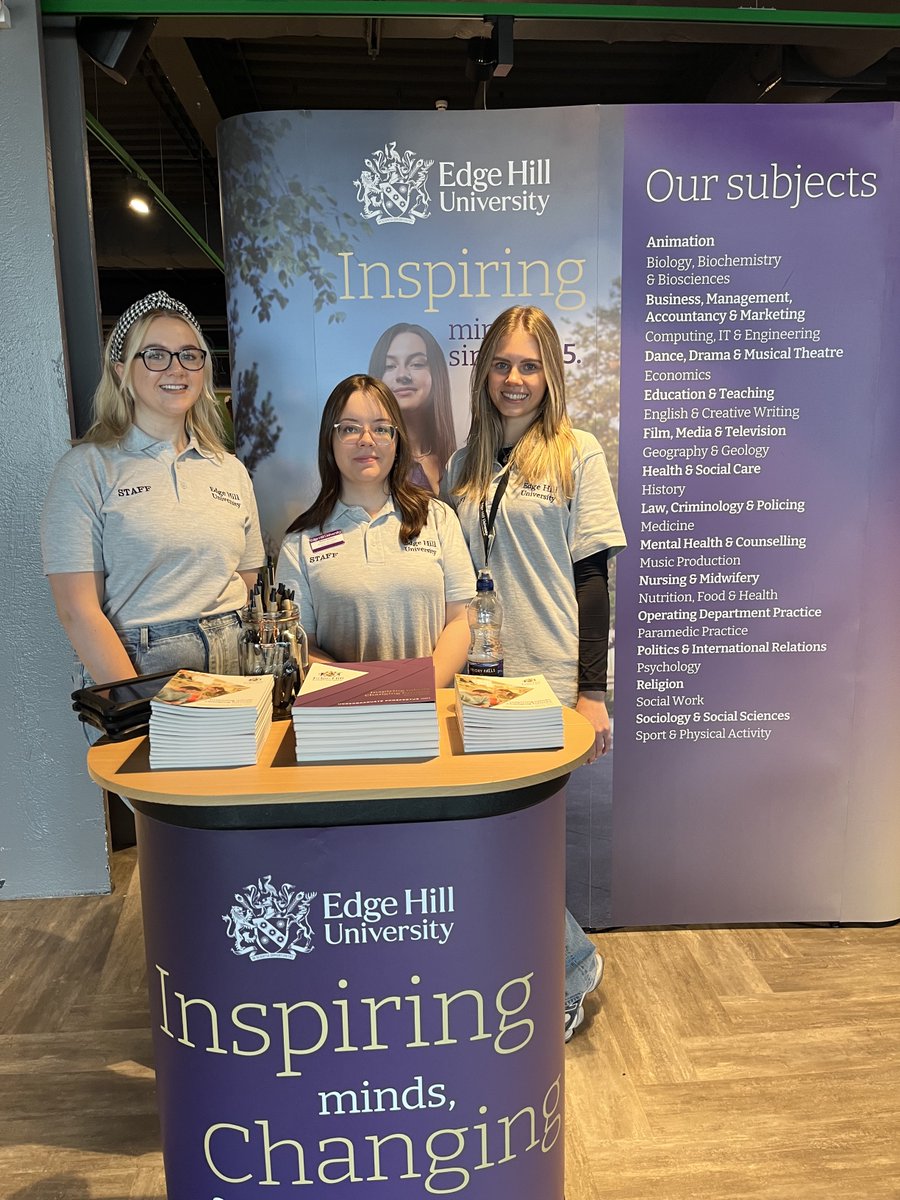 Edge Hill University Outreach (@ehuoutreach) on Twitter photo It was great to pay a visit to <a href="/LFC/">Liverpool FC</a> last week for the Liverpool UK University Search Fair! <a href="/UKUniSearch/">UK University & Apprenticeship Search</a>
Lovely to see lots of eager prospective students finding out more about their post-18 options πππ« It was great to pay a visit to <a href="/LFC/">Liverpool FC</a> last week for the Liverpool UK University Search Fair! <a href="/UKUniSearch/">UK University & Apprenticeship Search</a>
Lovely to see lots of eager prospective students finding out more about their post-18 options πππ«