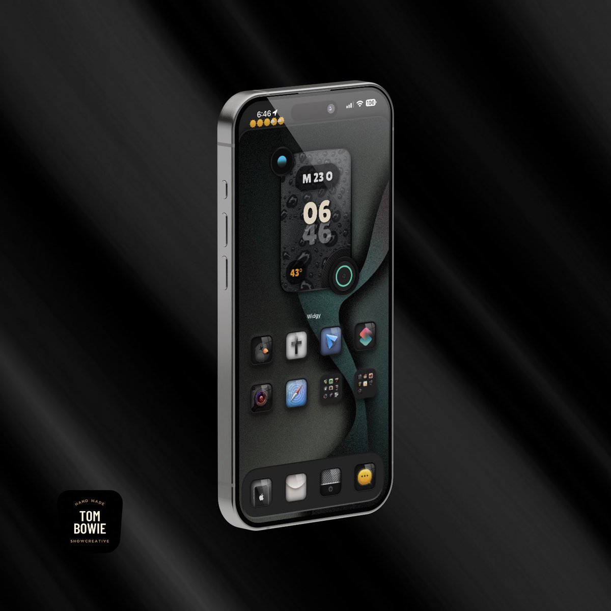 tombowie's tweet image. #iOS1703 #iPhone15PM  #TeamNatty #NoJailBreak 
Icons @coburn67_94 
Overlay @coburn67_94
#Widgy - @TeboulDavid1
StatusBar - #ShowBoardAlpha @SeanKly
Wall - @alex2clemente / @sel6012000 
#MockupM #SmartWallpaperArt @SeanKly