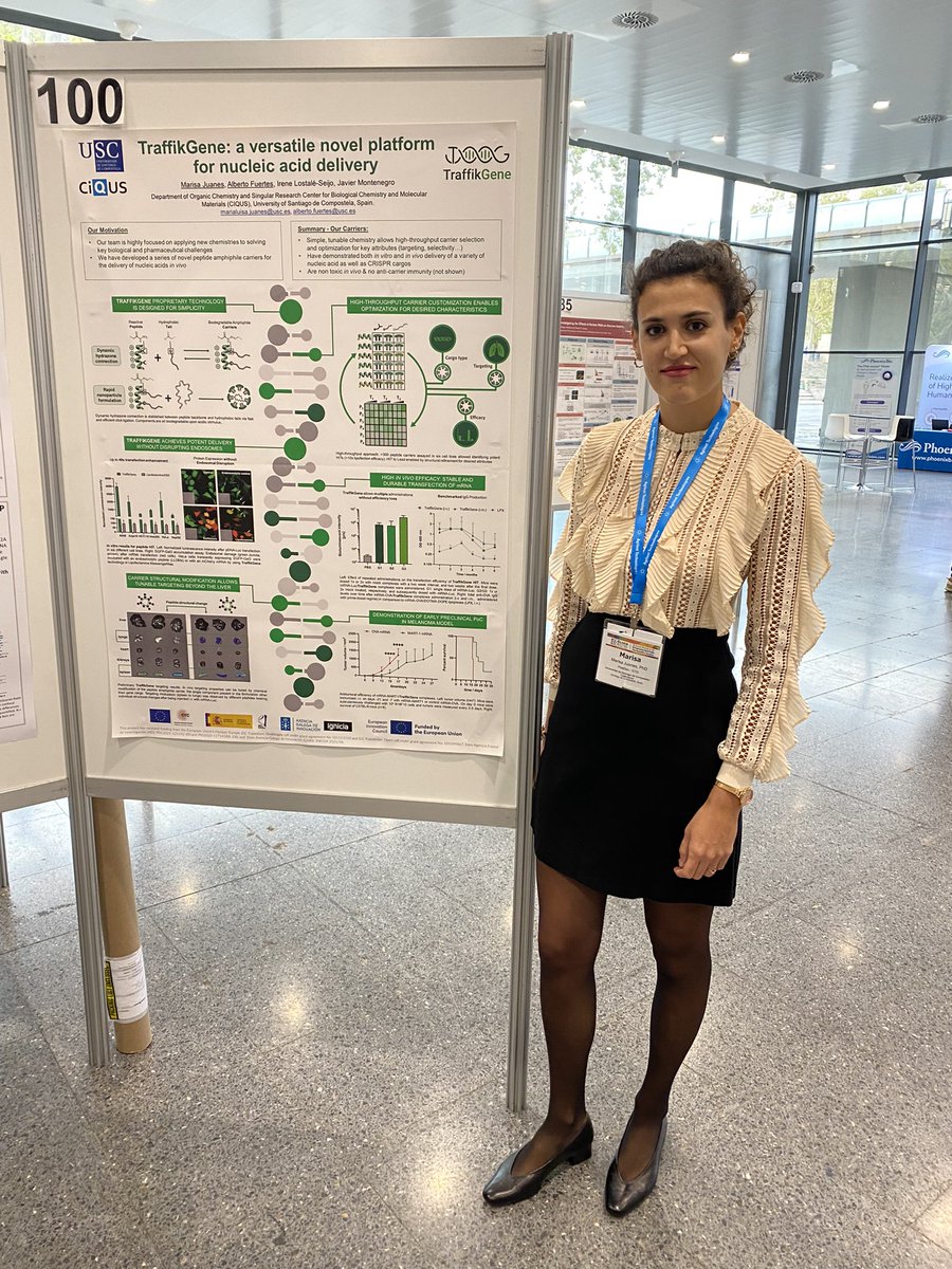 TraffikGene (@traffikgene) on Twitter photo Our team is in Barcelona attending the 2023 Annual Meeting of the <a href="/OTSociety/">Oligonucleotide Therapeutics Society</a> . Really looking forward to listening to the latest advances in the field from top tier scientists and to catching up with friends and collaborators.
#ots #ots23 Our team is in Barcelona attending the 2023 Annual Meeting of the <a href="/OTSociety/">Oligonucleotide Therapeutics Society</a> . Really looking forward to listening to the latest advances in the field from top tier scientists and to catching up with friends and collaborators.
#ots #ots23