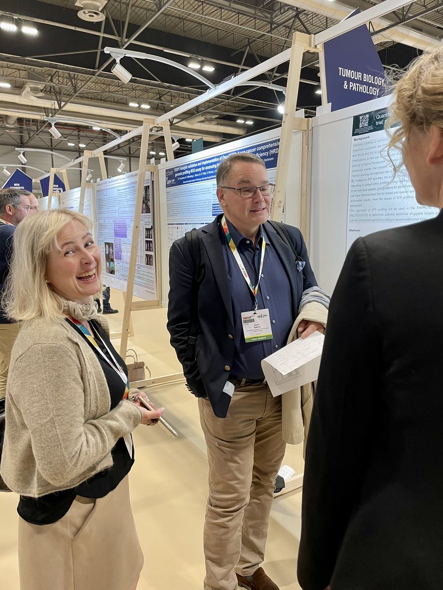 PRIME-ROSE and the #DRUP-like clinical trial community presented several posters at #ESMO2023. Great to see so many lively discussions about #precisioncancermedicine!