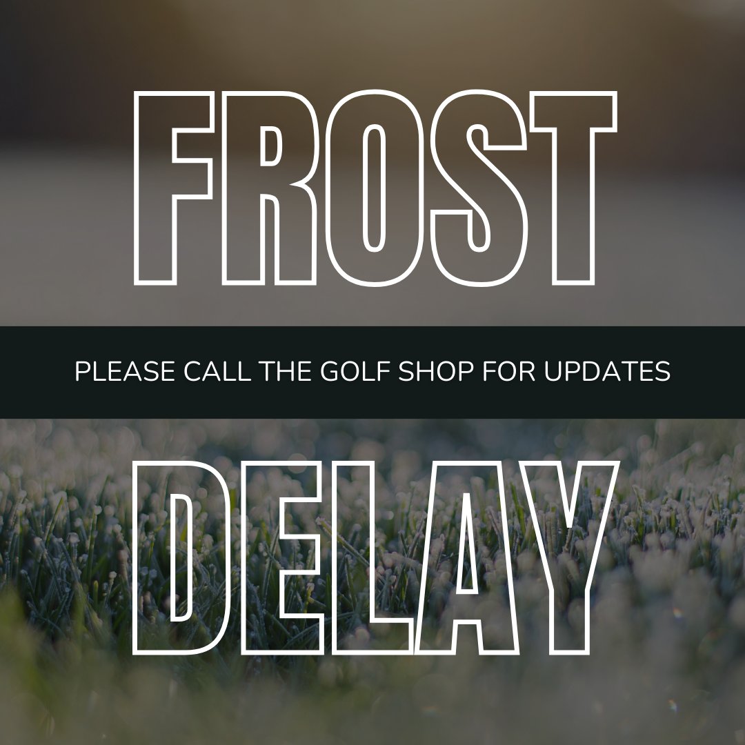 We have a Frost Dealy this morning. We will keep you updated as to when we can start.