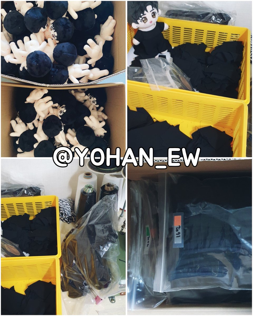 안녕하세요! 요한으누 입니다.

궁금하신 분들을 위해 사진을 가져왔습니다.
이제 곧 완성을 앞두고 있는데요! 

공장에서 찍어주신 모습들 입니다. 의상은 날짜를 맞추기 위해
거의 매일 밤샘 작업으로 열심히 진행중 입니다.

오늘도 고생하셨습니다🙏
모두 좋은 밤 보내세요.

#요한으누