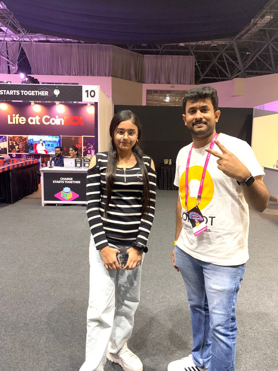 azhar0406's tweet image. Guess who I just connected with at the Unfold 2023 Hackathon! 🤝 Stay tuned for exciting collaborations ahead! #Unfold2023 #qoneqt  #Networking #Collab @qoneqtapp  @Muskanjain0401