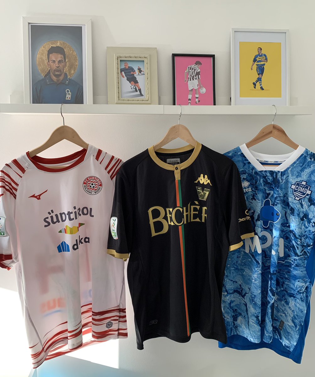Might be Serie B, but these are all top class threads 👕