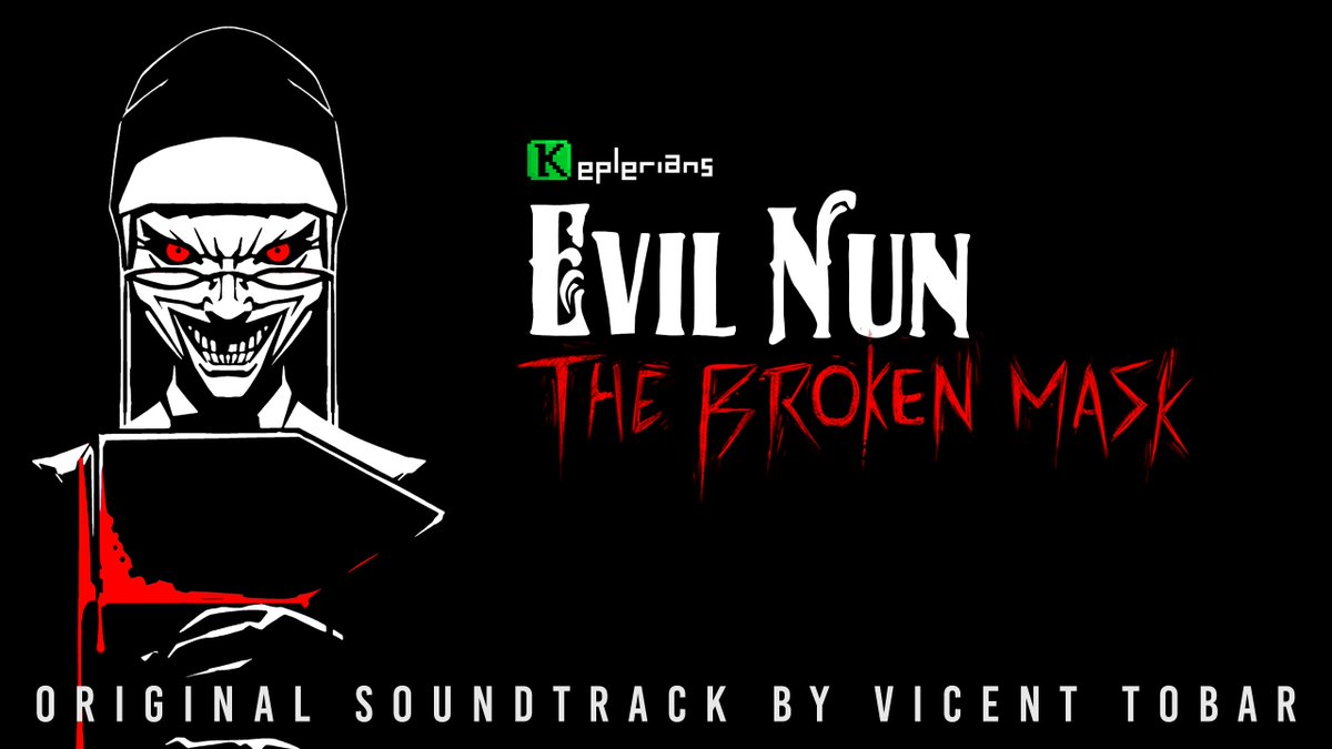 KepleriansTeam's tweet photo. You can now get the full OST of #EvilNunTheBrokenMask on all digital platforms! 🎶

You can also get it on #Steam & #EpicGames 🎹
STEAM 👇
https://t.co/WgPoTAUmZS 
EPIC GAMES 👇
https://t.co/XwJiGRNHb8

Check it out! ➡ https://t.co/hdkwEnmVq4

#Spotify #AppleMusic #AmazonMusic #BandCamp