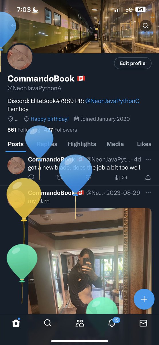 NeonJavaPythonA's tweet image. YAAAAAAA IT MY BIRTHDAYYYYYY