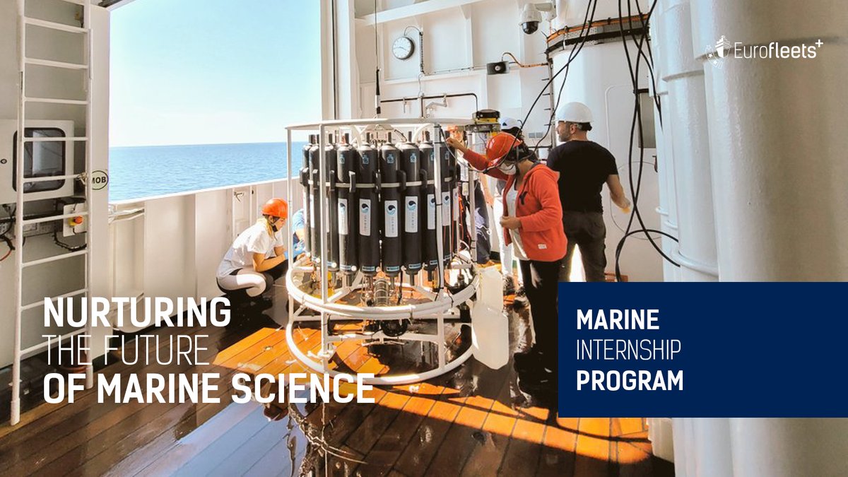 #Eurofleets+ Marine Internship Program offered seagoing placements for students or technicians of marine science and technology on the partner's research vessels.
The Education &amp; Training program provided  opportunities to 86 individuals from 28 nationalities.
#Marine_RI