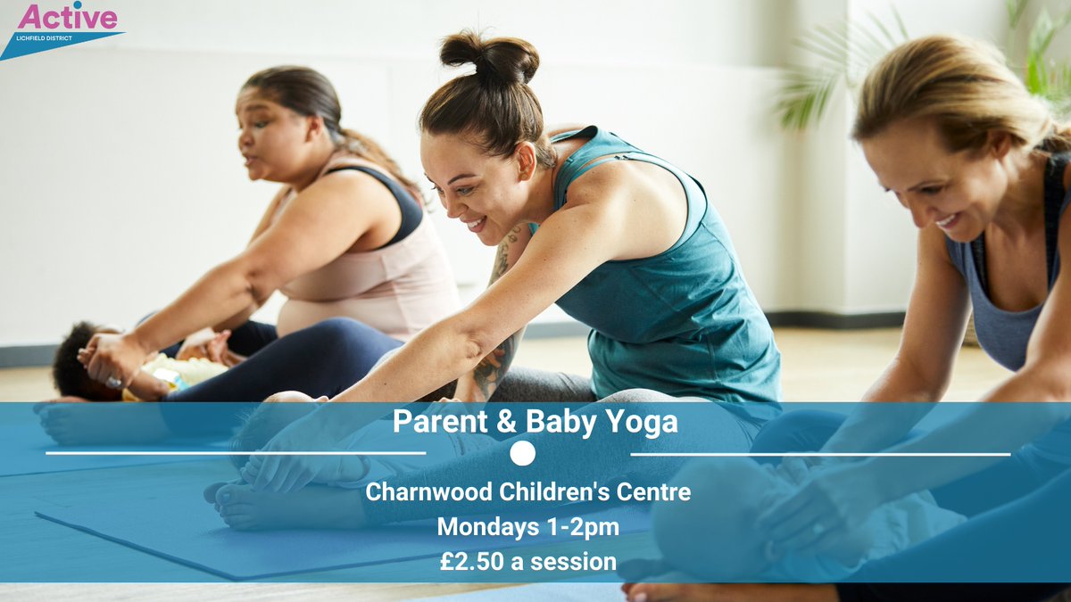🧘‍♀️Join us at Charnwood Children's Centre today at 1-2pm for our Parent and Baby yoga session

For more visit: bit.ly/42MZfi5