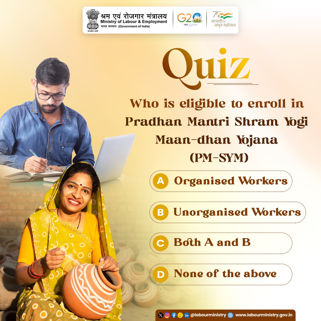 Ministry of Labour & Employment, GoI tweet media