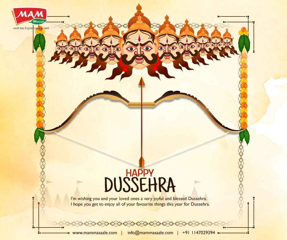 Happy Dussehra 2023!

दशहरा की शुभकामनाएं!
बुराई पर अच्छाई की जीत का प्रतीक दशहरा के पावन पर्व पर आप सभी को हार्दिक शुभकामनाएं। आइए इस दशहरा पर हम सभी संकल्प लें कि बुराई का नाश करेंगे और अच्छाई की स्थापना करेंगे।

#HappyDussehra2023 
#Dussehra
#HappyDussehra