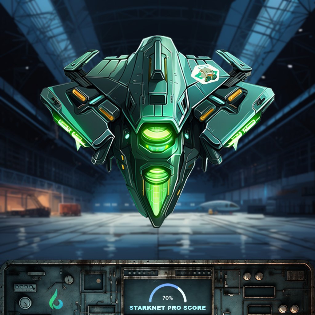 Starknet.id (@starknet_id) on Twitter photo Happy to partner with <a href="/myBraavos/">Braavos - Your Bitcoin & Starknet Wallet</a> for a special Starknet Pro Score Quest Campaign.
End Date 31/10, 23:59 UTC
Claim the first Starknet Pro Score NFT Today ๐
starknet.quest/quest/100 Happy to partner with <a href="/myBraavos/">Braavos - Your Bitcoin & Starknet Wallet</a> for a special Starknet Pro Score Quest Campaign.
End Date 31/10, 23:59 UTC
Claim the first Starknet Pro Score NFT Today ๐
starknet.quest/quest/100