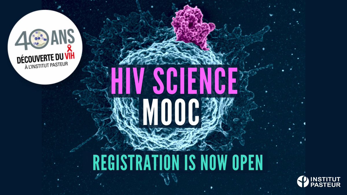 Institut Pasteur Education (@pasteuredu) on Twitter photo We are getting closer to the beginning of the HIV Science course from <a href="/institutpasteur/">Institut Pasteur, since 1887</a>. Do not miss this opportunity to learn the basics and current trends from experts in the field. Registration to the MOOC is free: fun-mooc.fr/en/courses/hiv… We are getting closer to the beginning of the HIV Science course from <a href="/institutpasteur/">Institut Pasteur, since 1887</a>. Do not miss this opportunity to learn the basics and current trends from experts in the field. Registration to the MOOC is free: fun-mooc.fr/en/courses/hiv…