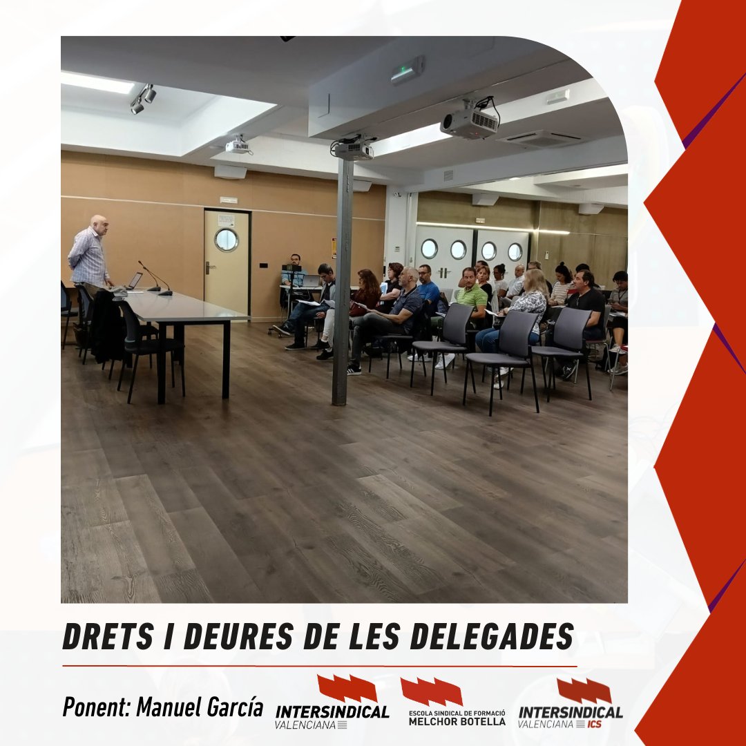 ESFMB's tweet photo. Jornada #Drets i #deures de les persones #delegades.
Gràcies a totes i a tots per participar!
@IntersindicalV @sticsmanuel https://t.co/Vr9AbQaAFz