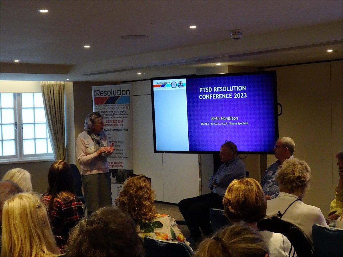 ptsdresolution's tweet image. A big thank you to everyone who joined us for the PTSD Resolution conference in London last Saturday - it was great to meet up, share notes &amp;amp; explore the latest in trauma therapy.

Read more here: ptsdresolution.org/news149.php

#PTSDResolution #ForcesFamily #ForOurForces #HumanGivens