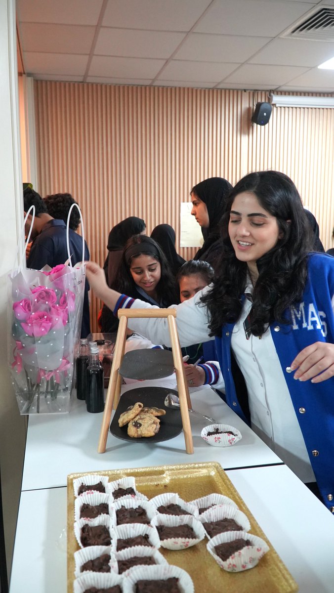 AISsharjah's tweet photo. Our CAS and Pillar students kicked off the week with a series of breast cancer awareness initiatives.🌺These inspiring events will be held all week long, as our students aim to raise both awareness and funds for this important cause.🩷

#AISCAS #AISCommunity https://t.co/HwQsrZ3VD6