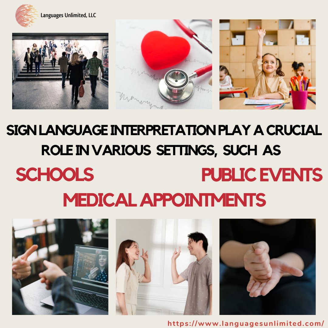 languagesUS's tweet image. Breaking Barriers with Sign Language Interpretation! 🤟🌟 Communicate Beyond Words
.
.
#SignLanguageInterpretation #InclusionMatters #DeafCommunity #EmbraceDiversity