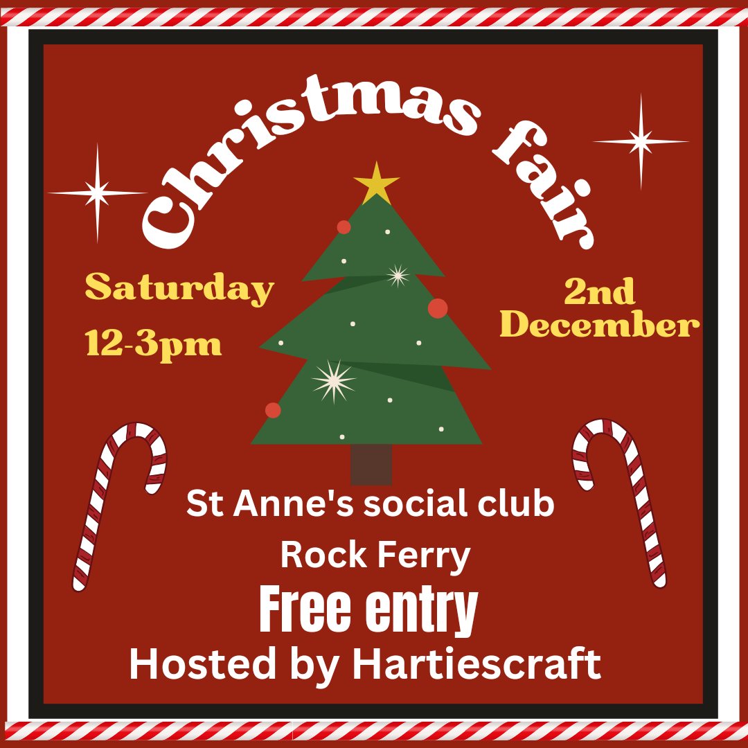 🌲STALL HOLDERS🌲

We still have some availability for stall holders at our fair. 

Please email hartiescraft@outlook.com for enquiries 💖