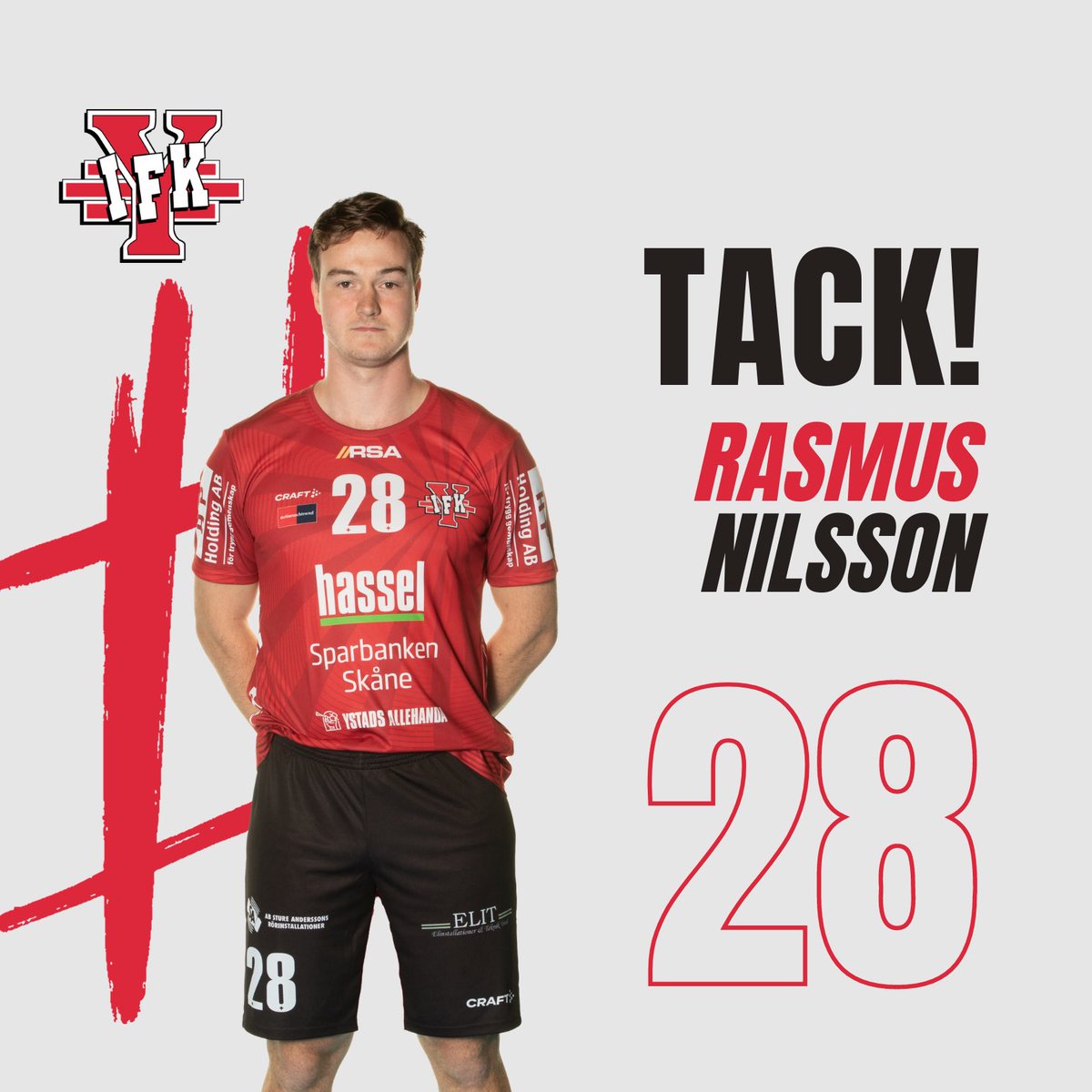 🧨 TACK RASMUS 🧨

Rasmus har tillsammans med klubben tagit beslutet att ta en paus från handbollen. Givetvis ett tufft beslut som vi ställer oss bakom. Vi skickar med kärlek och omtanke till en fantastiskt fin person och talangfull spelare.

Lycka till i vardagen Rasmus! ❤️