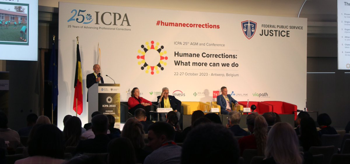 icpaadvancing's tweet photo. π£ Exciting conference sessions today! Olivia Rope from PRI shared insights on humane criminal justice, while our Practice Transfer Taskforce showcased inspiring success stories. Join us in shaping groundbreaking initiatives! #HumaneCorrections #ICPA2023 #HumanRights https://t.co/phCeaHGHFL
