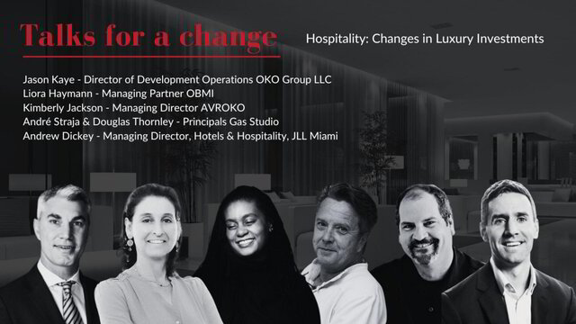 gasworkstudio's tweet photo. Miami. GaS Studio ha partecipato con gli architetti Andre Straja e  Douglas Thornley al talk "Hospitality: Cambiamenti negli investimenti di  lusso" organizzato da Medelhan https://t.co/cJaUGXVkfO
