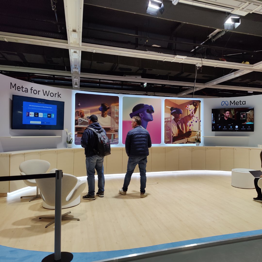 ARealityEvent's tweet photo. We are getting ready for tomorrow!
What are you looking forward to most?
#augmentedreality #virtualreality #XR #AR #VR #immersivetechnology #vienna #viennaevents #viennaconference #awe2023 https://t.co/03hsei1ByT