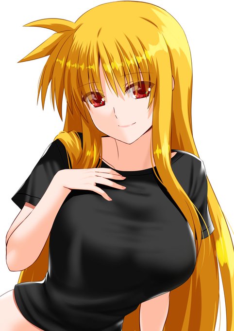 クリスタ練習シリーズ②
黒Tシャツフェイトさん。
ちょっとでかく描きすぎてるんじゃないかな… 