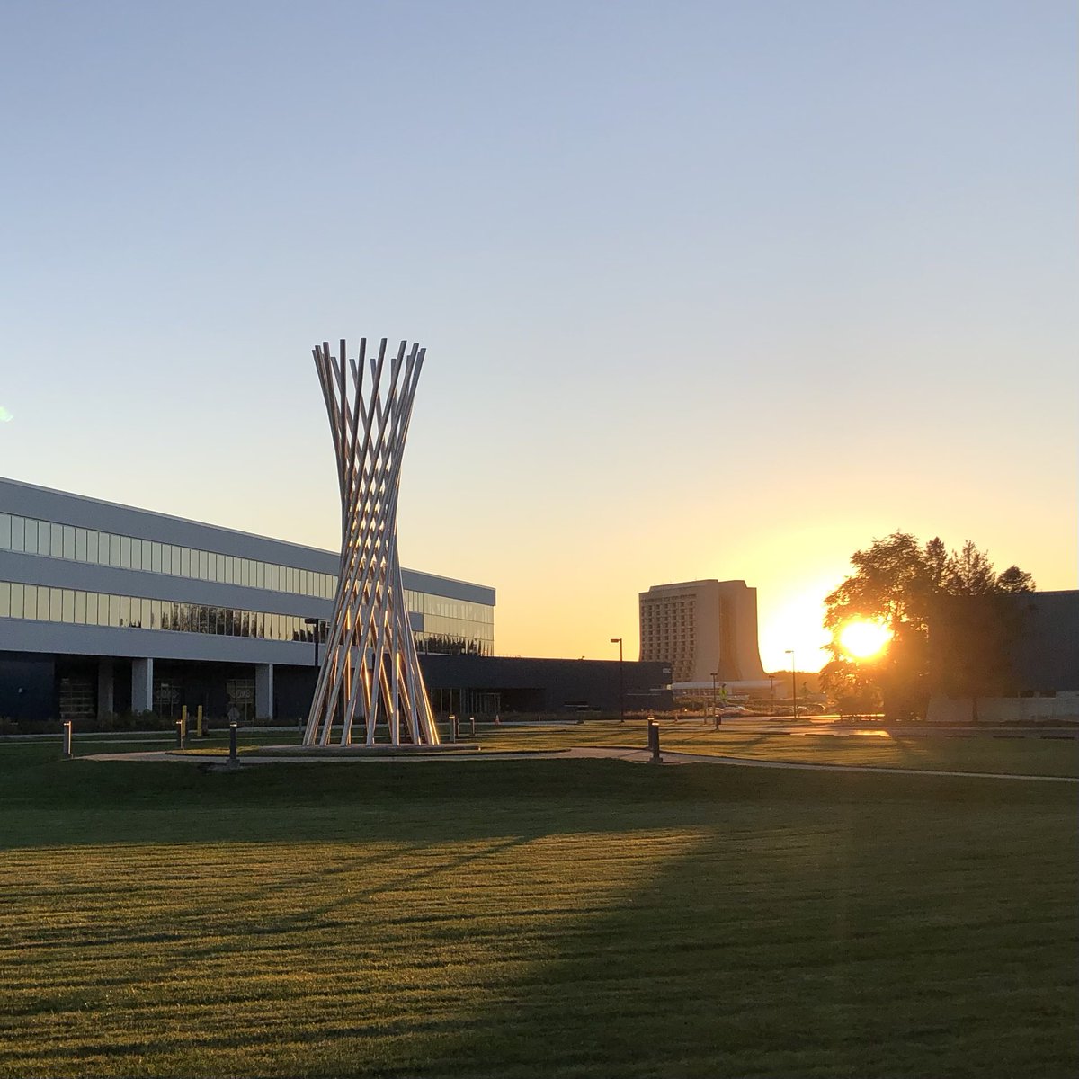 tasicarl's tweet photo. Bye bye Fermilab, the last two months were a blast! 🦬 https://t.co/1PwYepyNef