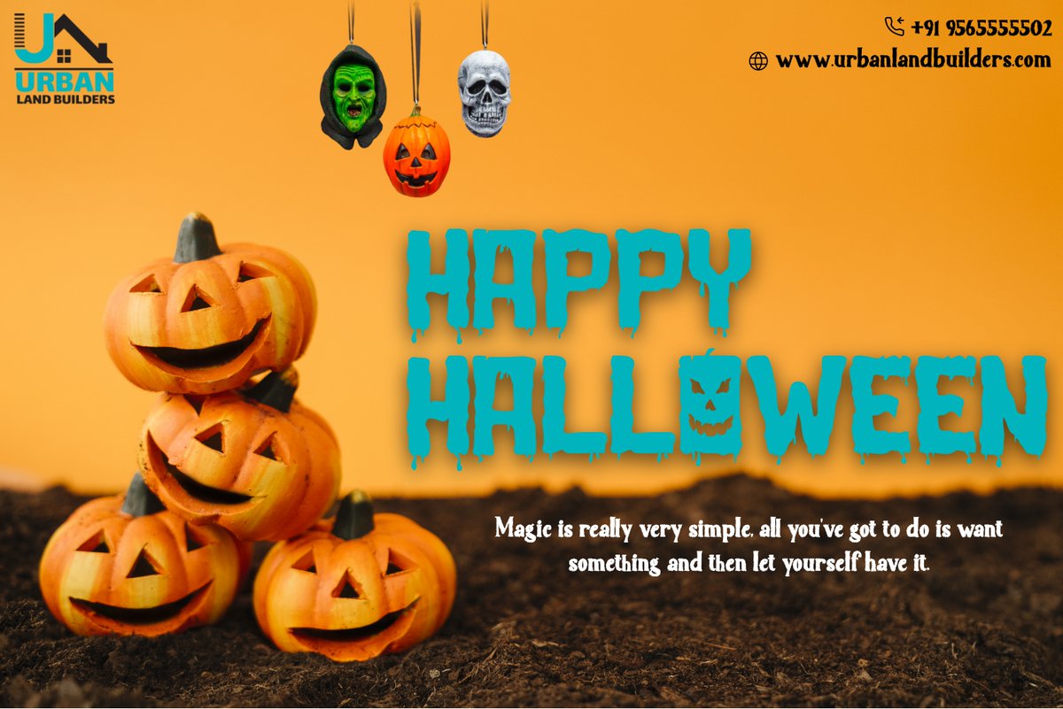 When the dark night appears and everything turns evil, just remember it’s Halloween! It is a time for dressing up and having some fantastic fun to remember. Happy Halloween.

#halloween #halloweendecor #pumpkincarving #halloweenseason #spookyseason #UrbanLandBuilders