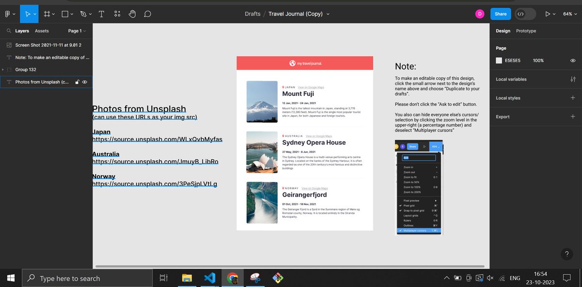 RajguruDevasya's tweet image. 🚀 Day 53 of #100DaysOfCode:
✅ Embarked on the journey of creating a travel journal page with React.
✅ Added dynamic elements for an interactive experience.
✅ Looking forward to documenting adventures in a whole new way! 🌍💻 #ReactJS #WebDevProgress
