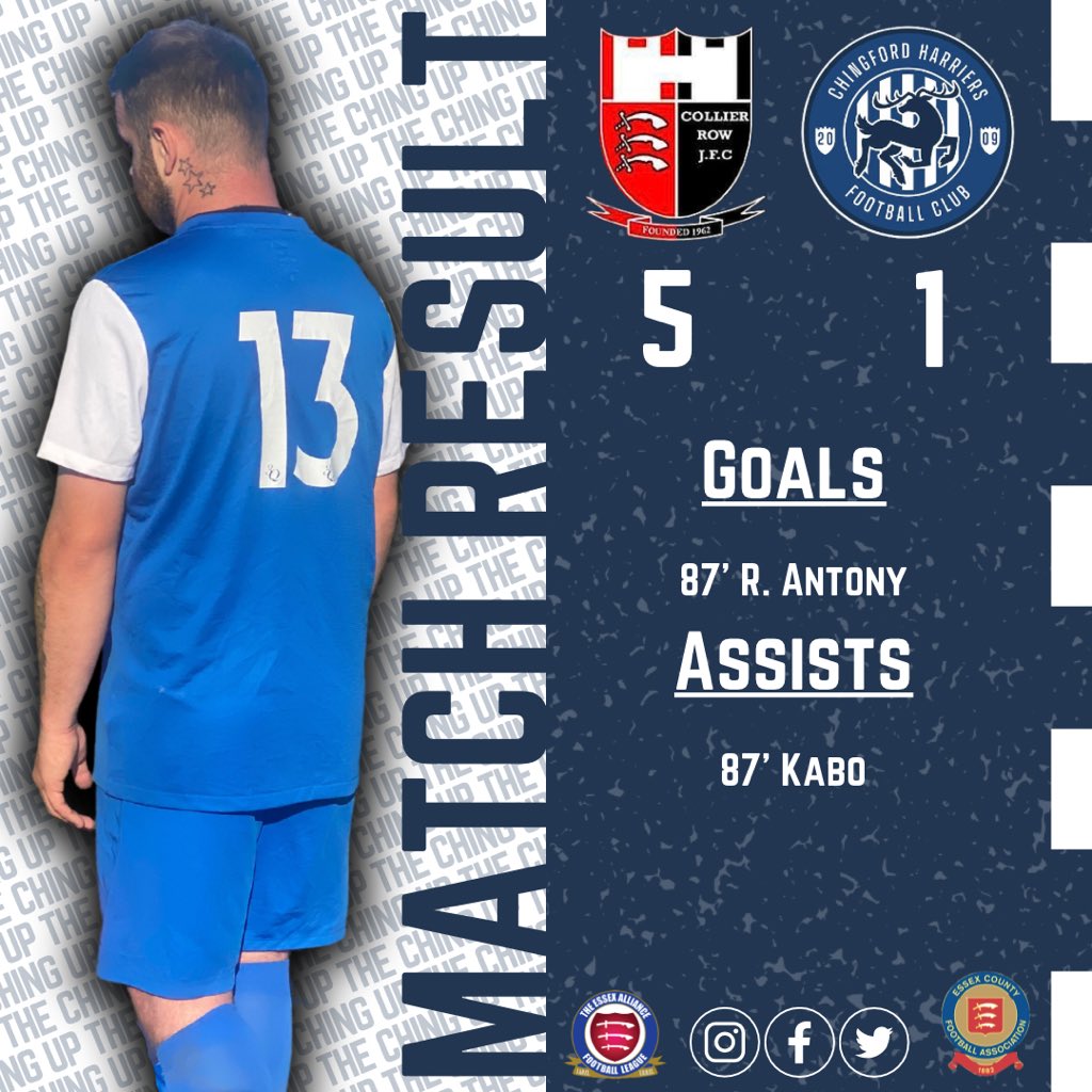 The less said, the better… Credit to <a href="/ReservesRow/">Collier Row Men’s Reserves</a> who put us to the sword 👌🏼 Big reaction needed next week!