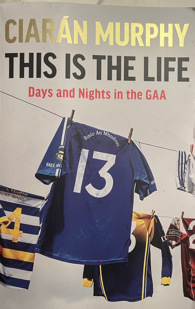 A perfect present for that person in your life who’s filled out countless team sheets &amp; hung out countless jersies on good drying days. An elegant reminder that it’s the little things that make the GAA a very big thing indeed, in parishes all over the island. Highly recommended!