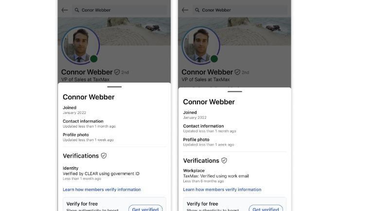 accelyourbiz's tweet image. LinkedIn has announced an update to its profile verification offering, which will now see LinkedIn working with more third-party verification partners to expand access to the option. buff.ly/4019UFn #LinkedInProfile #ProfileVerification #SocialMedia