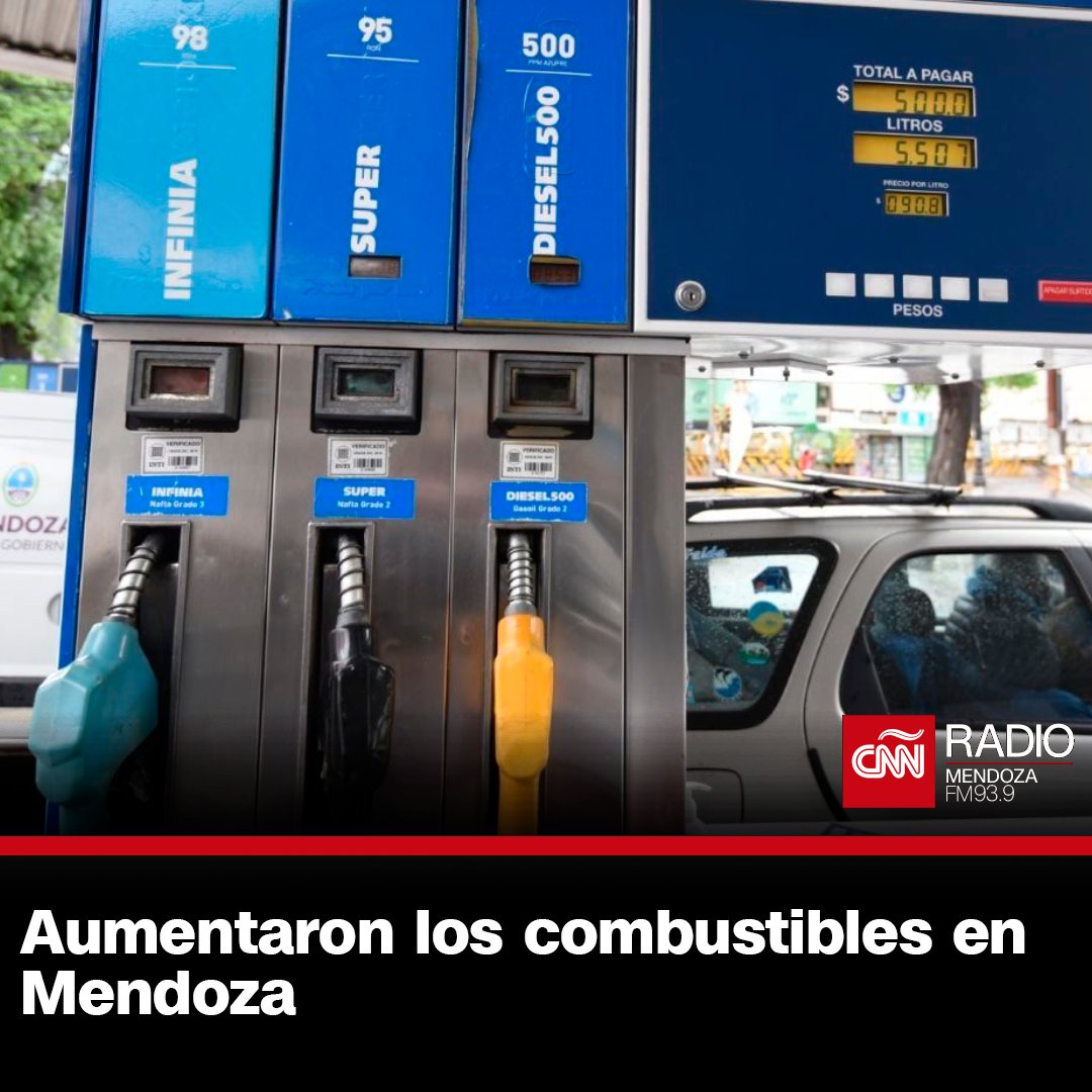 Tras las elecciones nacionales, los combustibles aumentaron su valor alrededor de un 4%.

Los nuevos precios de YPF son:
Súper: $279; antes $271. Aumento $8
Infinia: $354; antes $343,80. Aumento$10,2
Diesel $386; antes $374,70. Aumento $11,3
Diesel500 $302; antes $293. Aumento $9