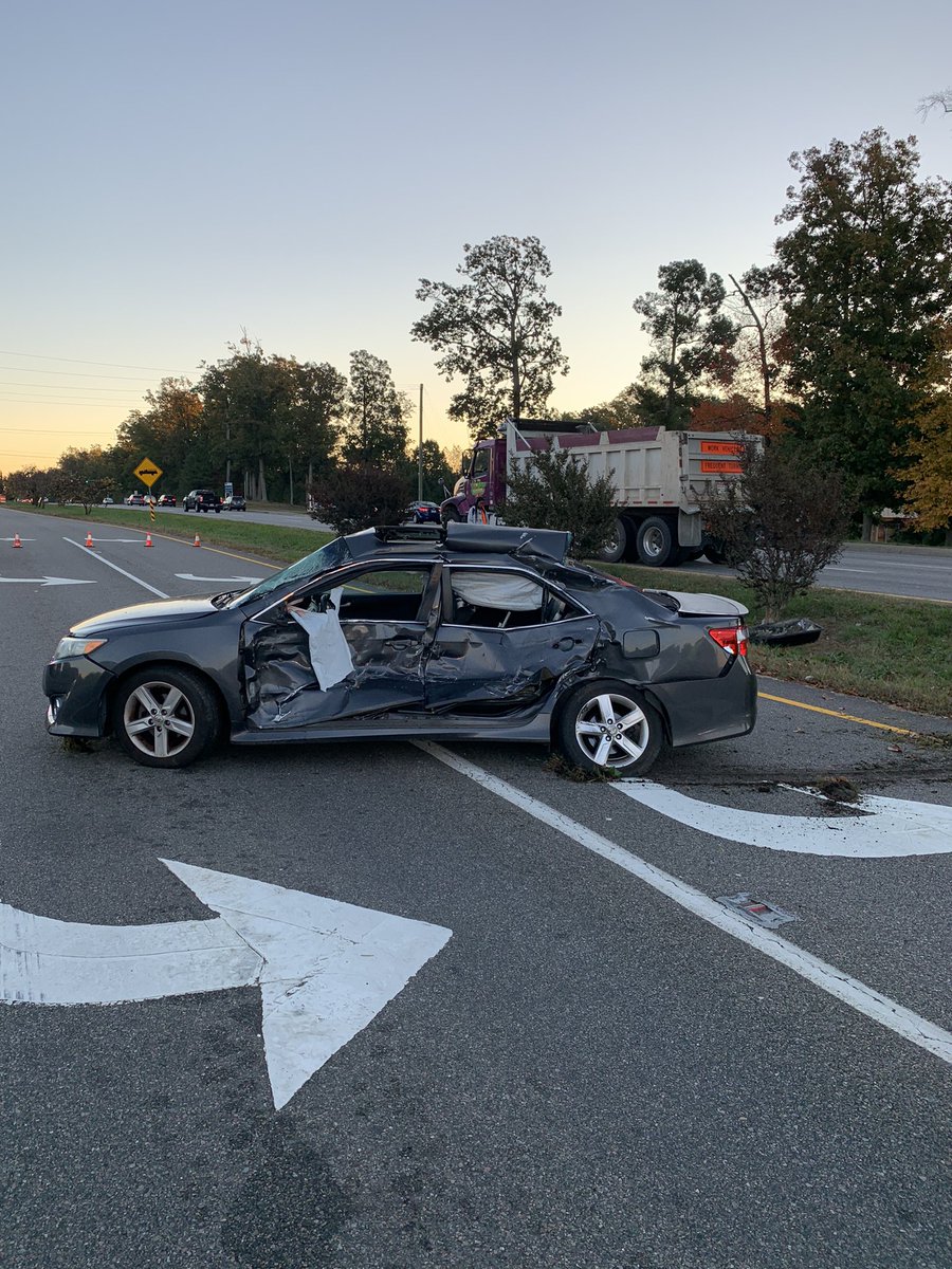 Officers are currently working a 2 vehicle crash @ 360 and Chital. One person has been transported by EMS. The driver of the dump truck disregarded a red light.<a href="/CCPDVa/">Chesterfield Police</a> <a href="/8NEWS/">8News WRIC Richmond</a> <a href="/NBC12/">NBC12 is now 12 On Your Side</a> <a href="/CBS6/">WTVR CBS 6 Richmond</a>