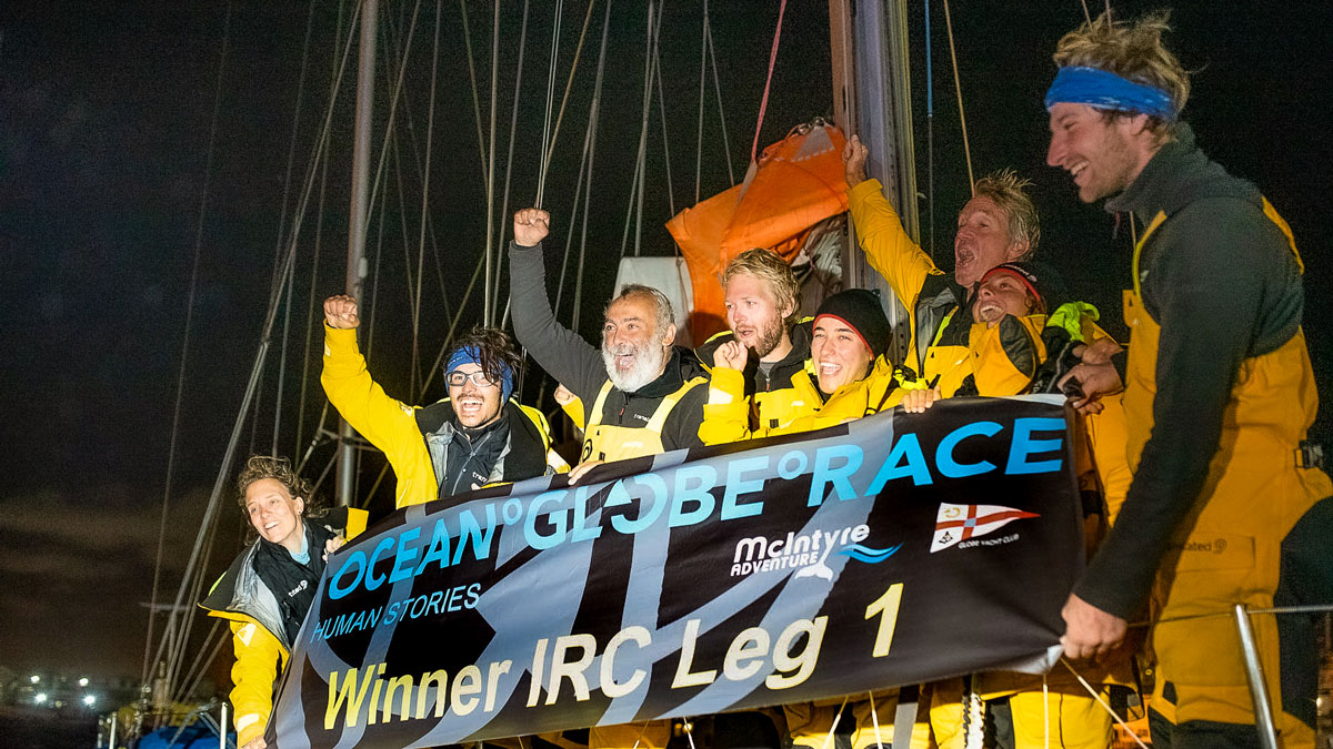 Ocean Globe Race: Translated 9 wins leg one trib.al/lFc8How