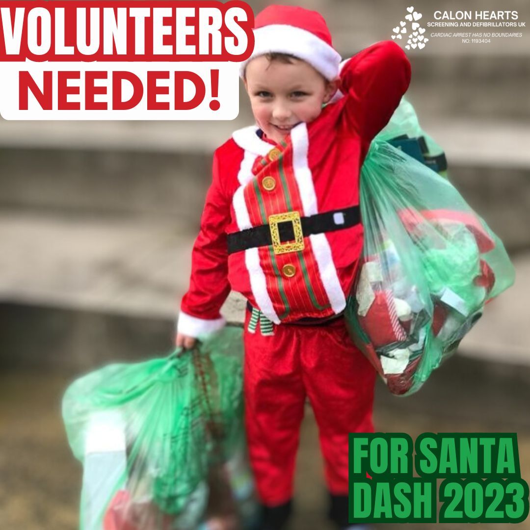 Kickstart your week with purpose! 💪 Join our incredible team of volunteers and make a positive impact today! 🌟Email your interest to volunteer for our #SantaDash on 3rd December 2023! office@calonhearts.org 
#MondayMotivation #VolunteerWithPassion #VolunteersNeeded #Cardiff