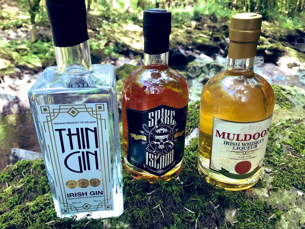 Meet the family! Thin Gin, Spike Island Rum, Muldoon Whiskey Liqueur. anchorspirits.ie <a href="/SpikeIslandRum/">Rum Rocker</a> <a href="/Muldoonwhiskey/">Muldoon</a> #gin #rum #whiskey #Irish ☘️