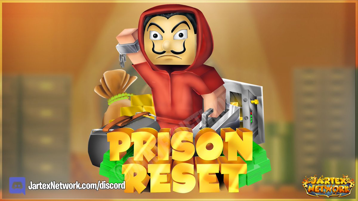 JartexNetwork - Prison 💵

Prison will reset this 𝗙𝗿𝗶𝗱𝗮𝘆, 𝗢𝗰𝘁𝗼𝗯𝗲𝗿 𝟮𝟳𝘁𝗵 at 𝟴𝗣𝗠 𝗖𝗘𝗧!

📚Find out more: jartexnetwork.com/prison-reset/

We are giving away the following:
  ▪️ 1x Godfather Ranks
  ▪️ 1x €50 gift cards

▶️Like, Follow Retweet to win!