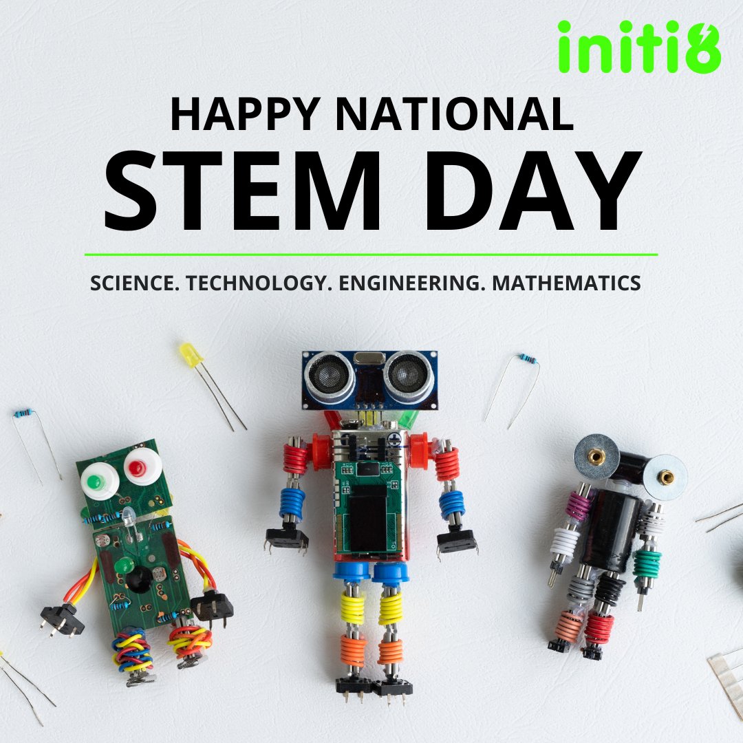 Happy #NationalSTEMDay! 🚀 Today, we celebrate the wonders of Science, Technology, Engineering, and Mathematics. STEM fuels our curiosity, drives innovation, and shapes the future. How are you marking STEM Day? Share your STEM stories and passions! 🔬🧮