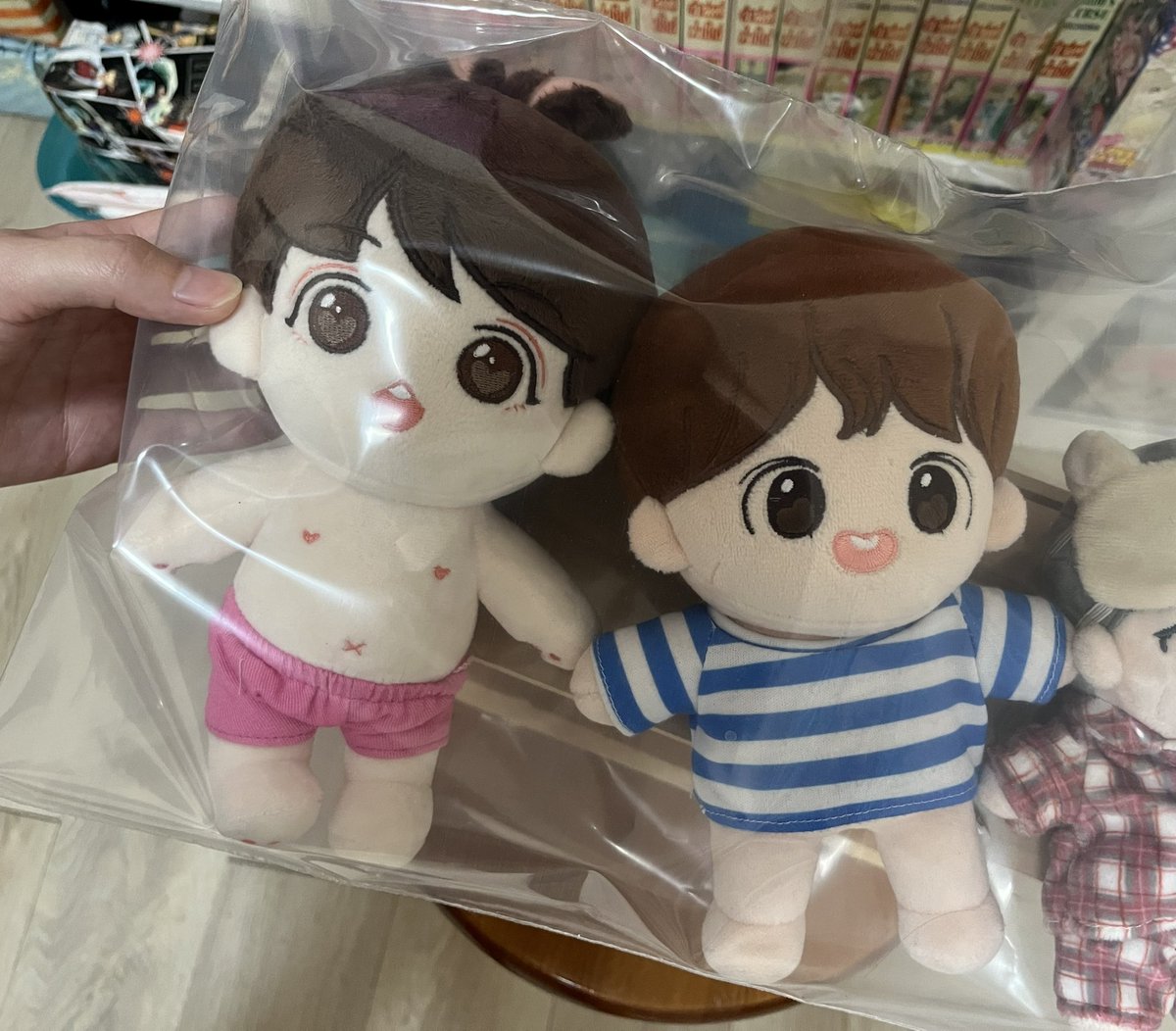 MMmeandmo's tweet photo. ส่งต่อตุ๊กตาจองกุก เจโฮป ขนาด 20cm. ตัวละ 400 รวมส่ง

#ตลาดนัดบังทัน #ตลาดนัดbts #ตลาดนัดBT21 #ตลาดนัดรถไฟBTS #ตลาดนัดรถไฟบังทัน https://t.co/7M8AxaRly5